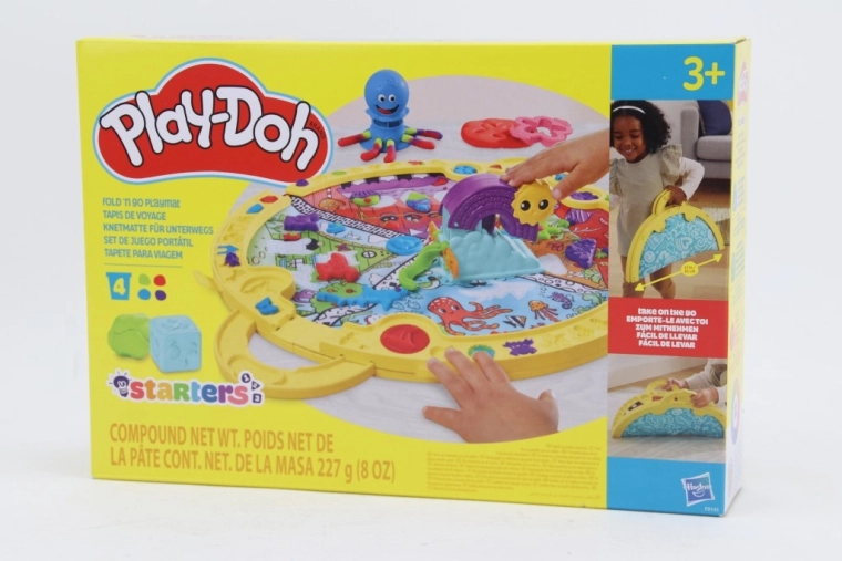 Play-Doh сгъваема игрална подложка и чанта 2в1