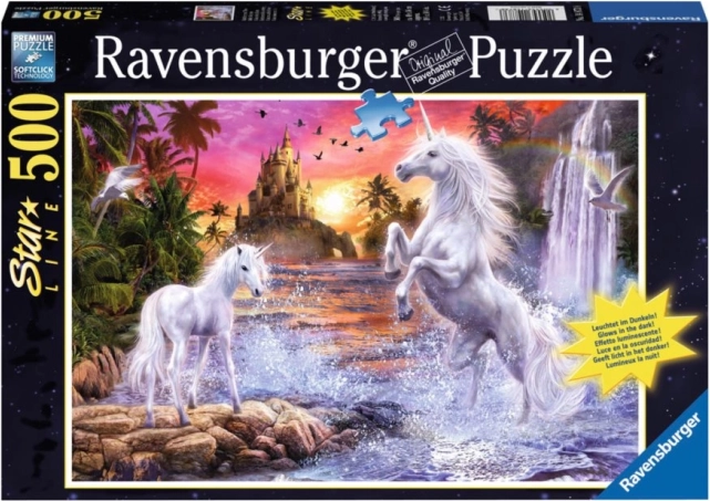 Пъзел Ravensburger Еднорози край реката 500 части