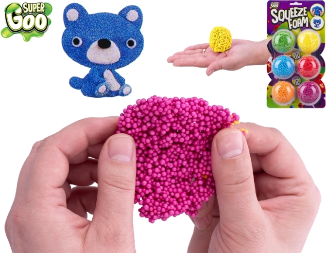 Super Goo пяна за моделиране – комплект 6 цвята