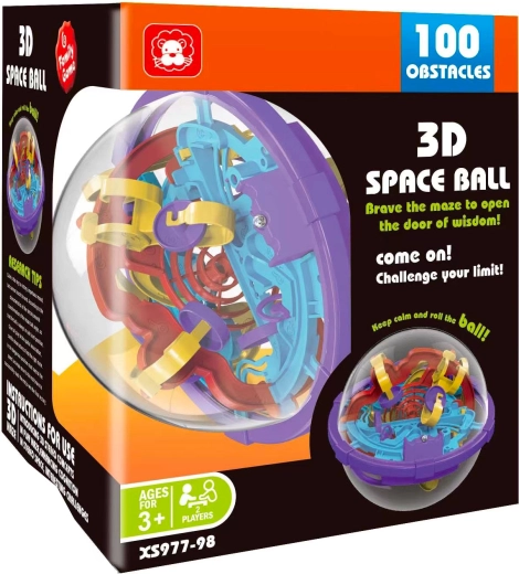 3D лабиринт Космос – 100 нива