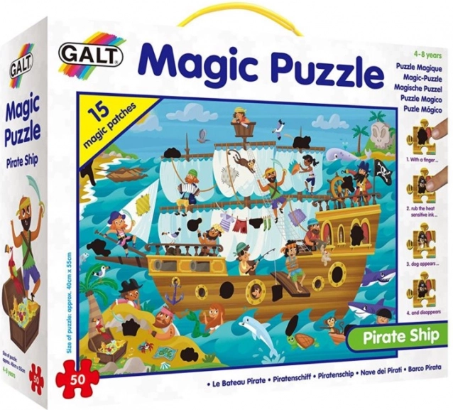 Magical Pirate Ship Puzzle for Kids