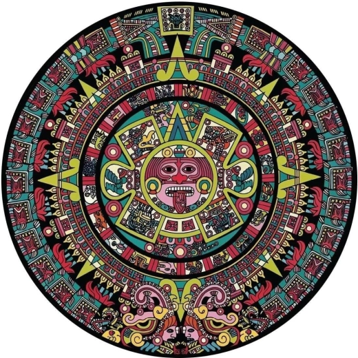 Puzzle Art Puzzle Aztec Sun Stone 570 pieces