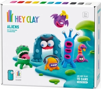HEY CLAY Modeling Clay Aliens