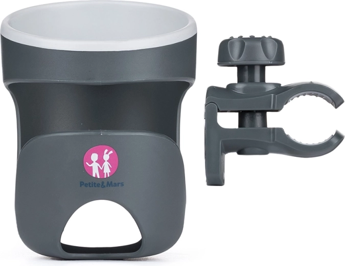 Petite&Mars Handy Drink Holder, Black