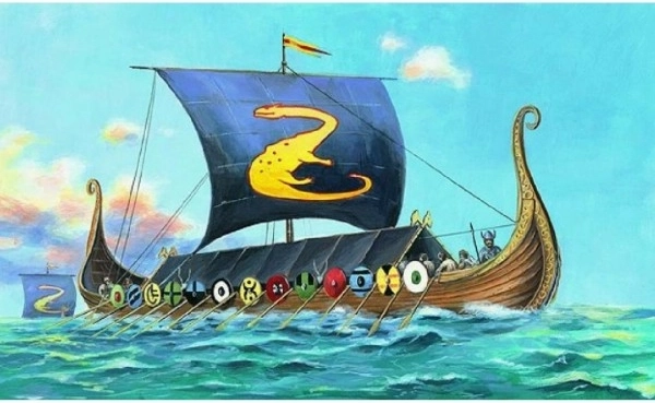 Модел на дракар Oseberg – конструктор за деца