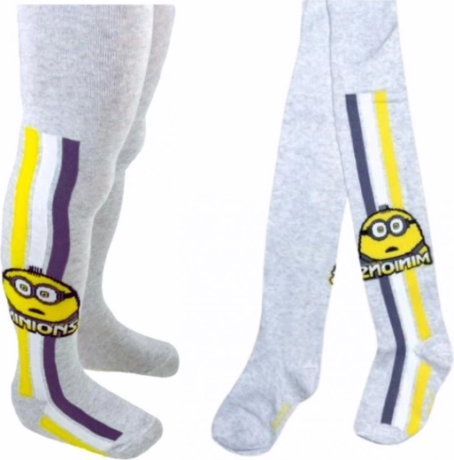 Turquoise children's tights Minions
