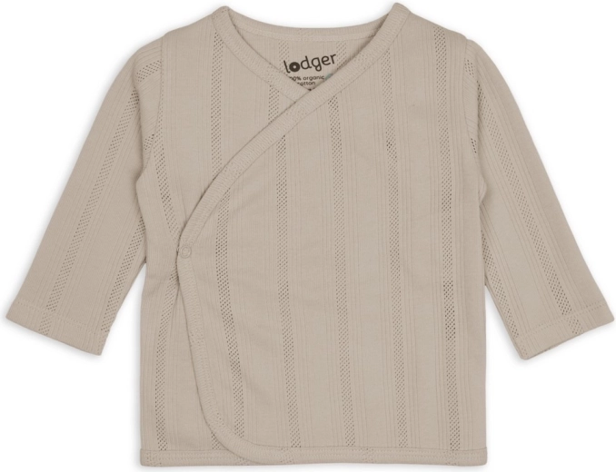 Lodger wrap cardigan Pointelle shell size 50