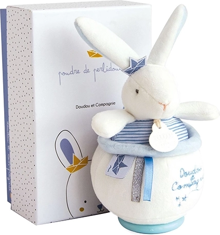 Подаръчен комплект Doudou – плюшено кученце с музика 14 см