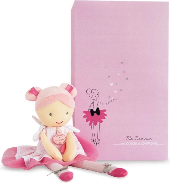 Doudou Jolijou платнена кукла балерина Lily Rose 36 см