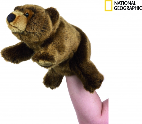 Кукла за ръка мечка гризли National Geographic