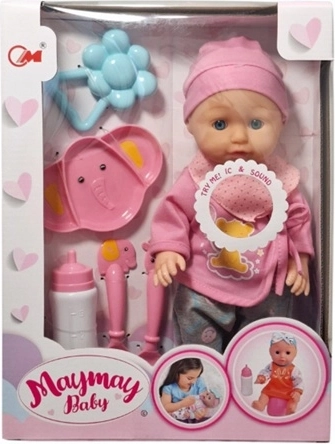 Crying Baby Doll with Accessories