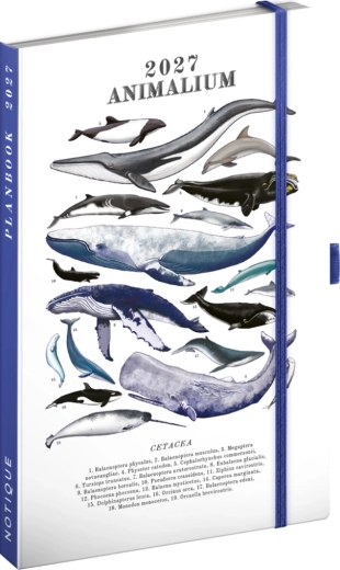 Notique Planbook Diary & Notebook Marine Life 2027 (13 × 21 cm)