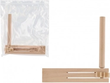 Дървена тракаща дрънкалка 13 × 13 см в плик