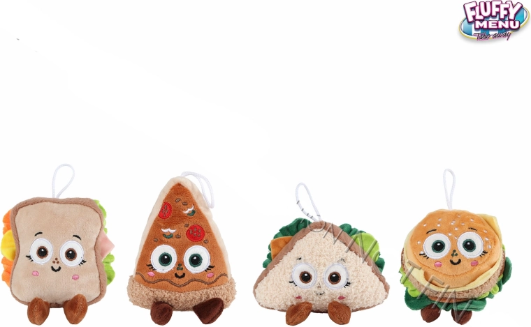 Plush Food Fluffy Menu - 1 piece