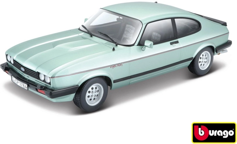 Bburago Ford Capri 1982 car model in 1:24 scale