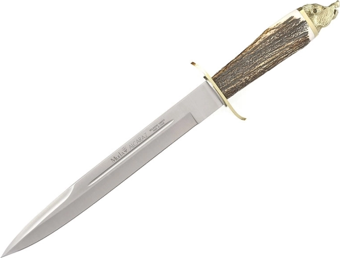 Muela Alcaraz Hunting Knife with Deer Antler Handle