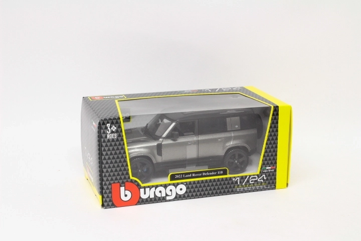 Bburago Land Rover Defender 110 2022 metallic grey 1:24