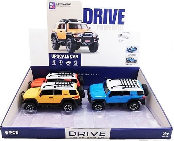 Toyota FJ Off-Road Vehicle with Lights and Sound - 1 Piece