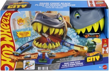 Hot Wheels City Shark Chomp Beach
