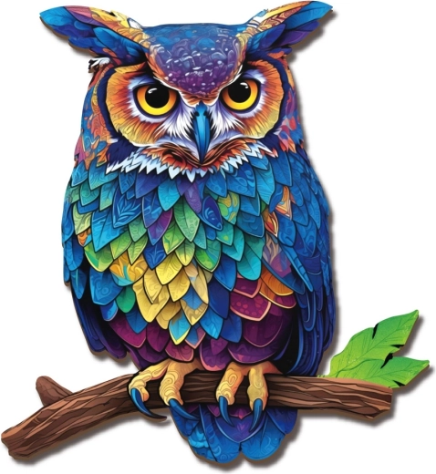 2Kids Toys wooden owl puzzle - 1 piece