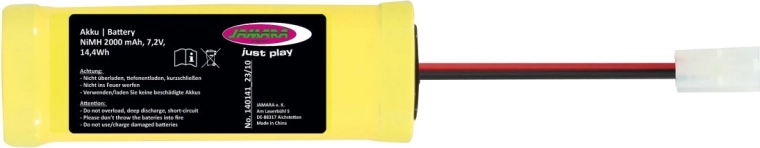 Jamara Racing Pack NiMH Battery 7.2 V 2000 mAh with Tamiya Connector