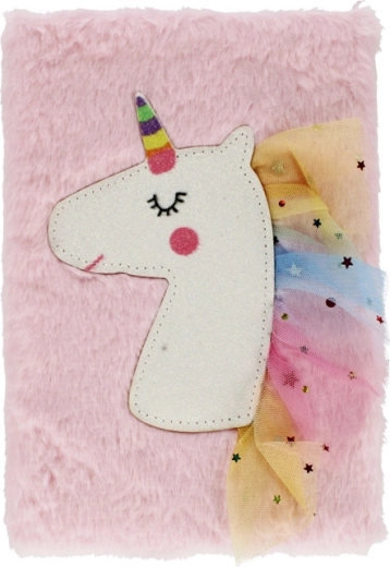 Plush Unicorn Notebook A5