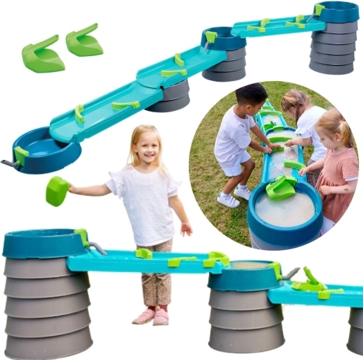 AquaPlay Mudway Flow – водна писта за деца, 35 части