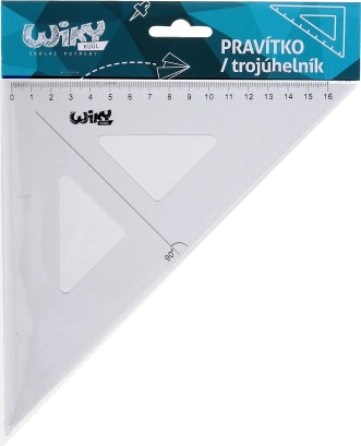 Transparent Drafting Triangle 15 cm