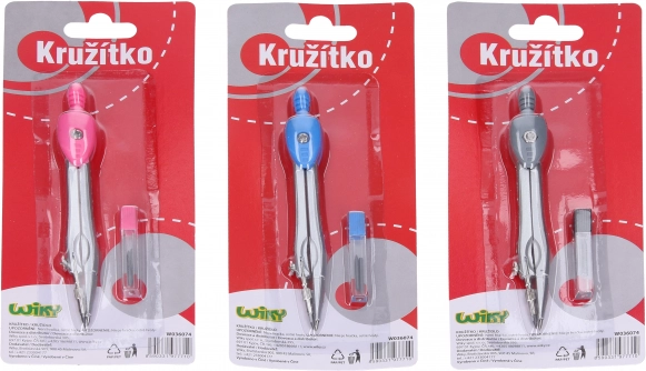 Compass in blister pack with spare leads