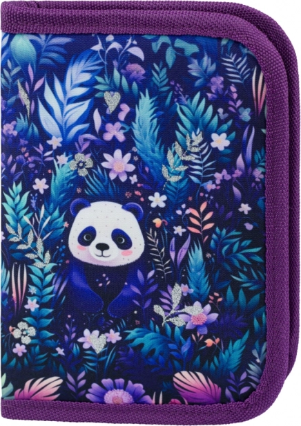 Baagl едноетажен училищен несесер Jungle Panda