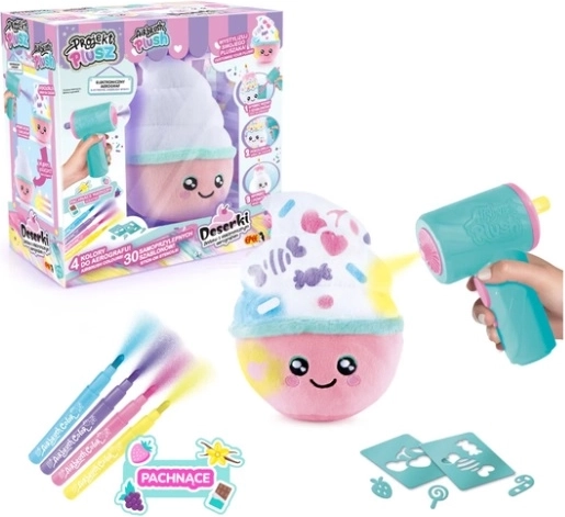 EPEE Project Plush Dessert – creative set with an electronic airbrush