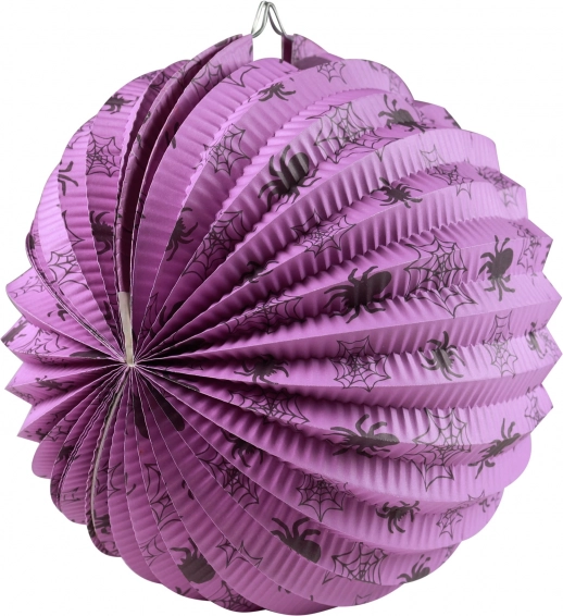 Хелоуин lampion с мотив паяци 25 см