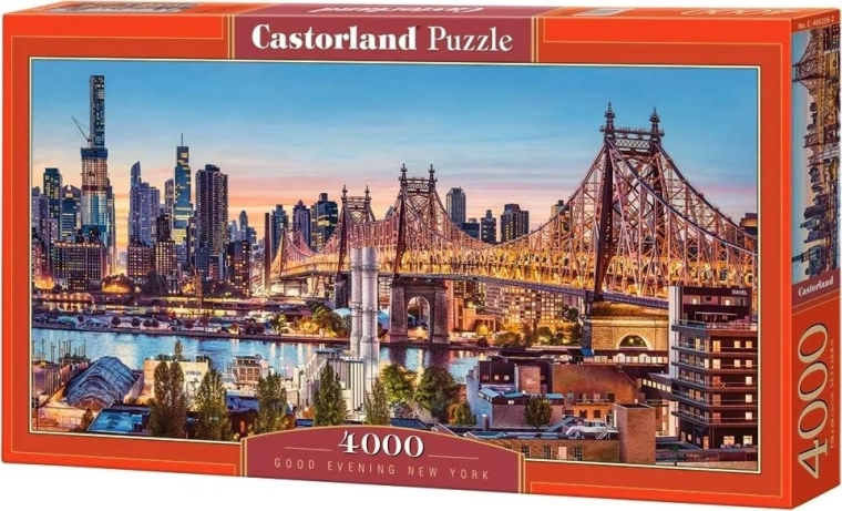 Пъзел 4000 части CASTORLAND – GOOD EVENING NEW YORK
