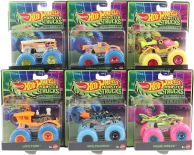 Hot Wheels Monster Trucks светещи в тъмното