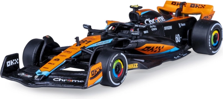 Модел на автомобил McLaren MCL60 2023 Diecast 1:43 черен