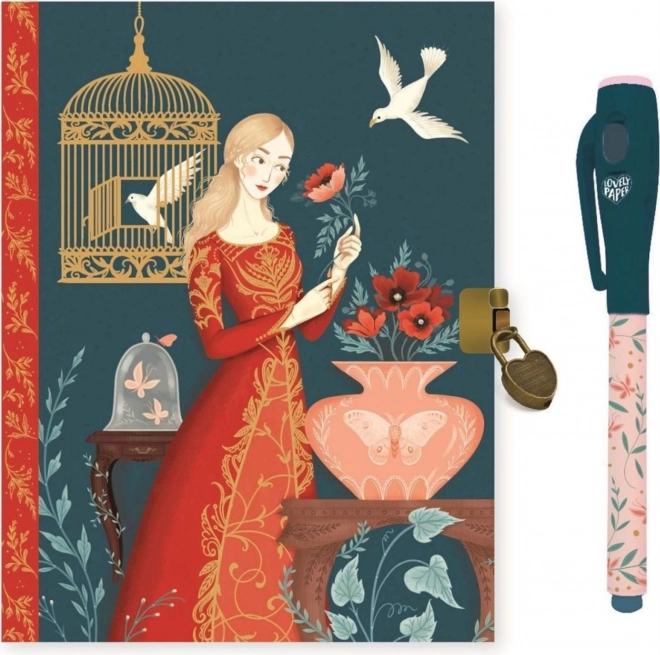 DJECO тайно тефтерче с магическа писалка Lisa