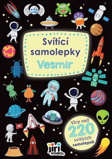 Светещи стикери Космос (200 бр.)