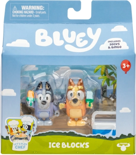 Bluey – комплект фигурки 2‑пакет Сладолед