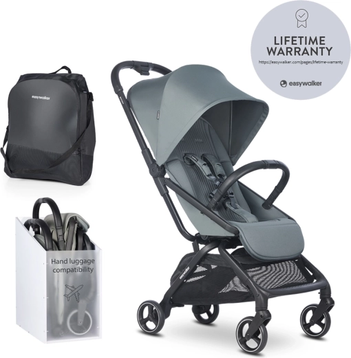 Easywalker спортна количка Rockey S bright taupe