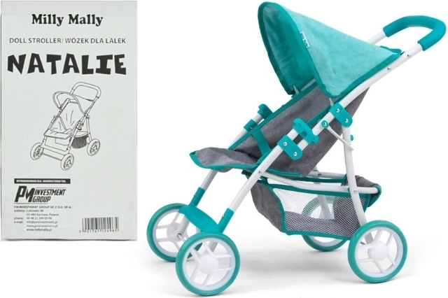 Детска количка за кукли Milly Mally Natalie Prestige Mint