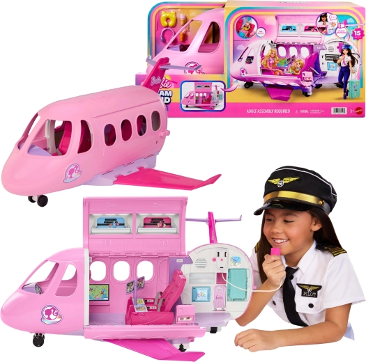 Самолет Barbie Dream Land Dream Plane със звуци