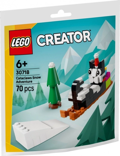 LEGO Снежно приключение с котката Влочка – 1 брой
