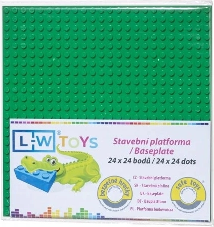 Основна плоча 24x24 зелена L-W Toys
