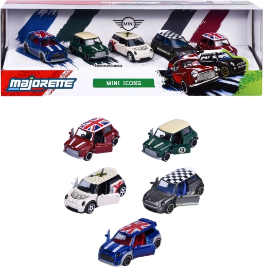 Majorette MINI metal model car gift set - 5 pcs