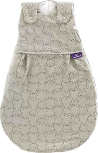 Träumeland outer sleeping bag Liebmich cuddly bunny green 62/68