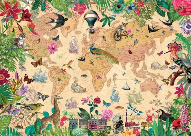 Puzzle A World Full of Life 1000 Pieces by Gibsons