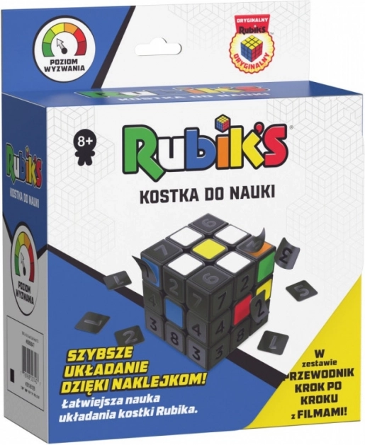 Учебно кубче RUBIK’S със стикери от Spin Master