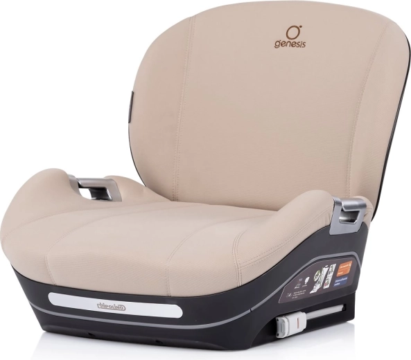 Авто седалка-бустер CHIPOLINO Genesis i-Size с ISOFIX, 125–150 см, Latte