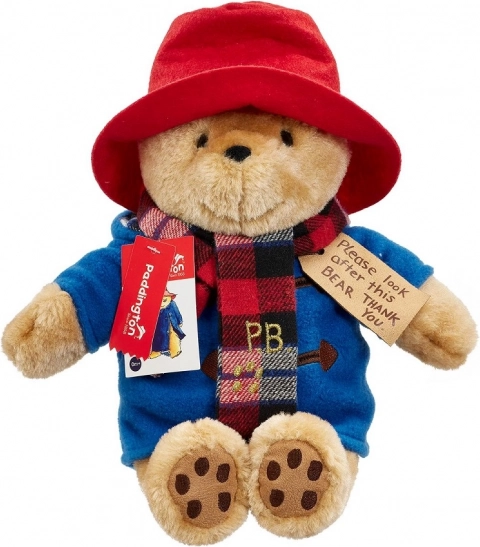 Плюшено мече PADDINGTON с шал – голям