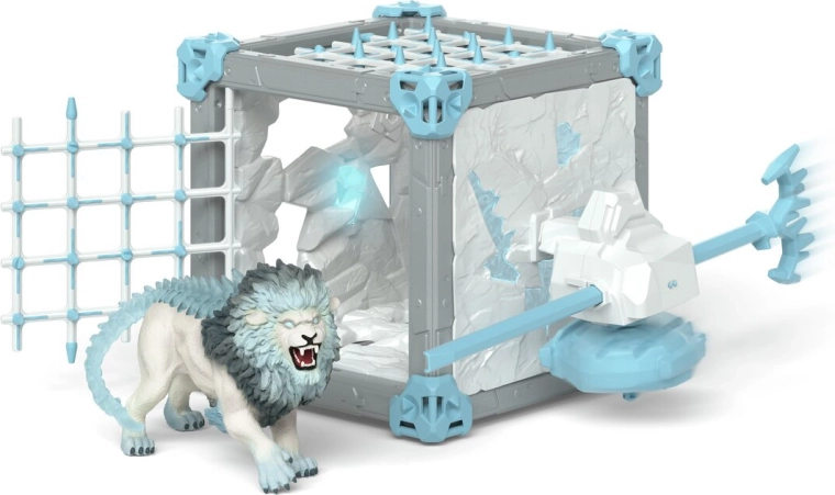 Schleich Eldrador BattleCave леден лъв